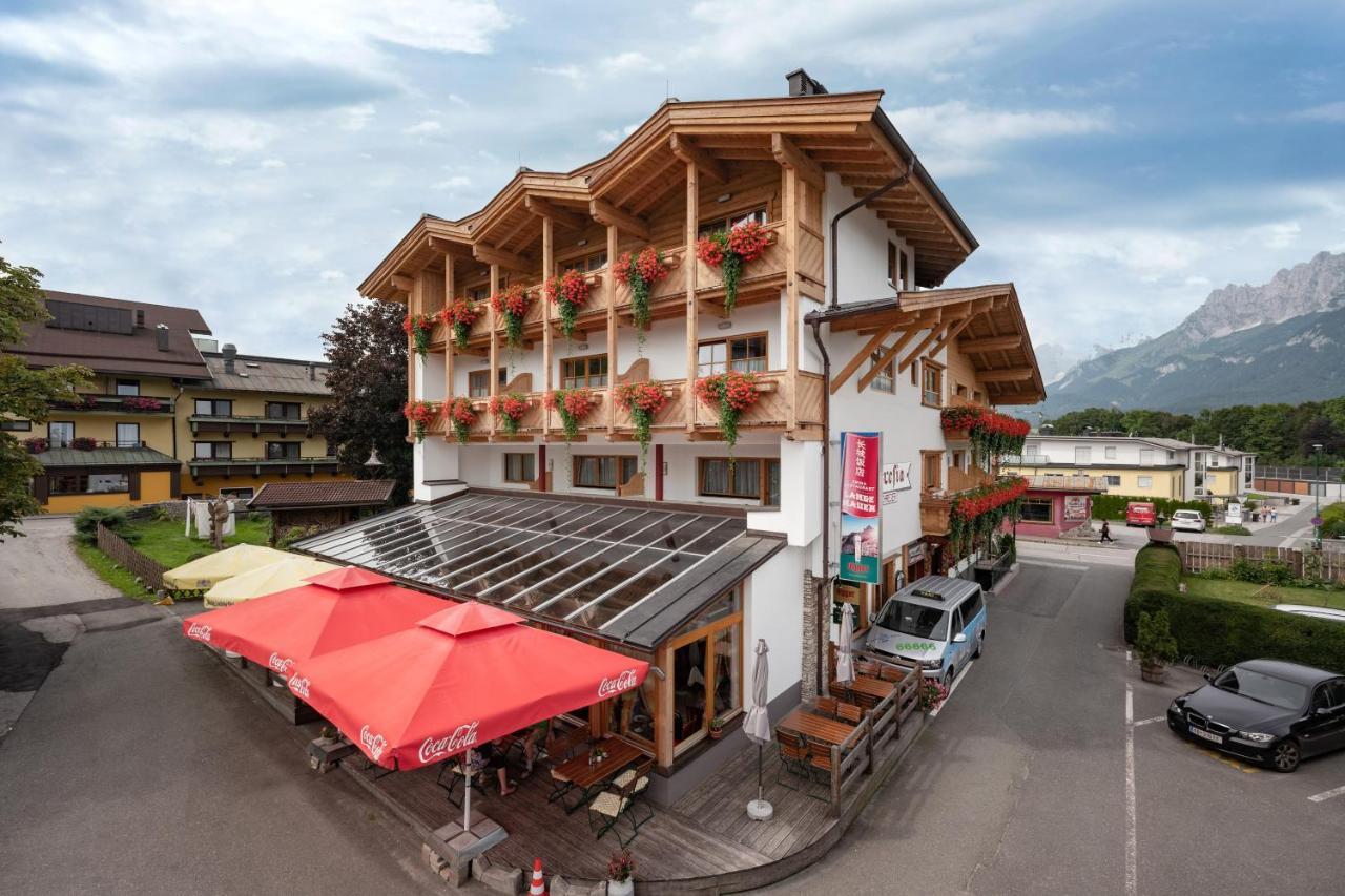 Hotel Theresia Garni سانكت يوهان ان تيرو المظهر الخارجي الصورة